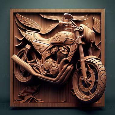 3D модель Хонда CB500 (STL)